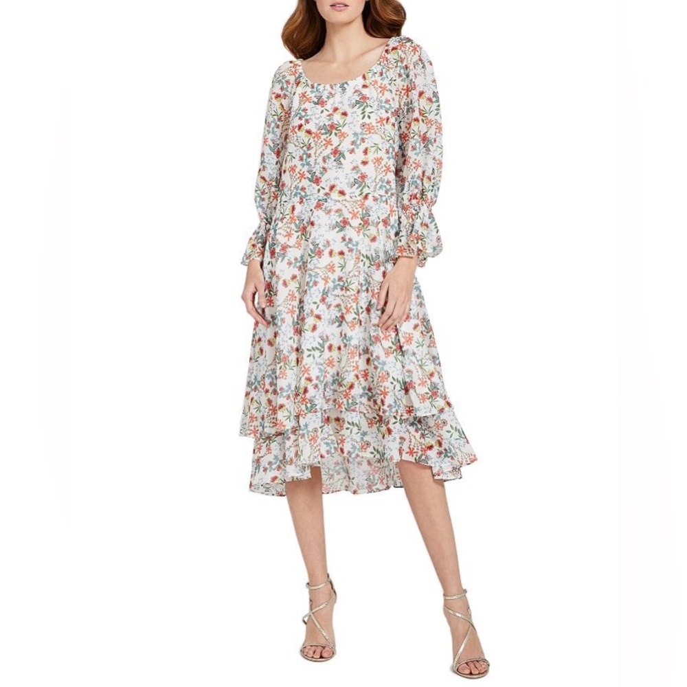 Miora Floral Ruffled Dress